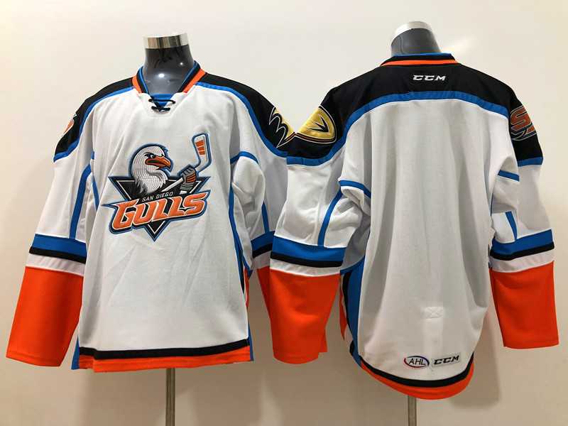 Customized Men San Diego Gulls Any Name & Number White CCM Jersey,We sell and wholesale Customized Men San Diego Gulls Any Name & Number White CCM Jersey on line form chian!